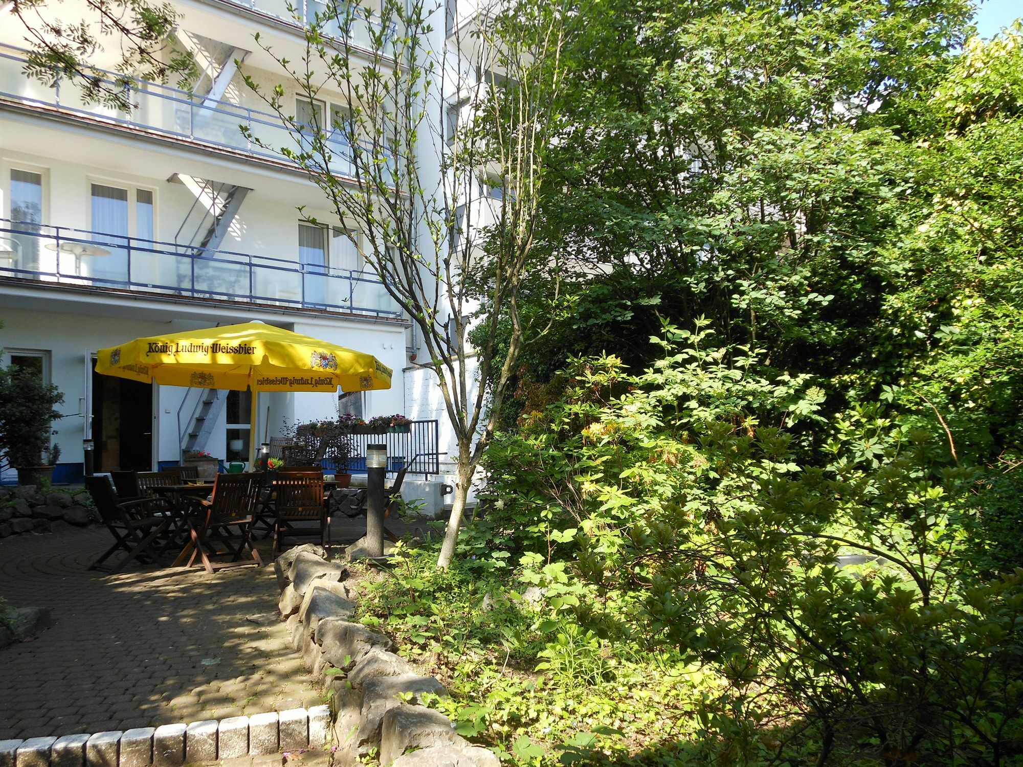 Garden Bilk Hafen Hotel Düsseldorf Buitenkant foto